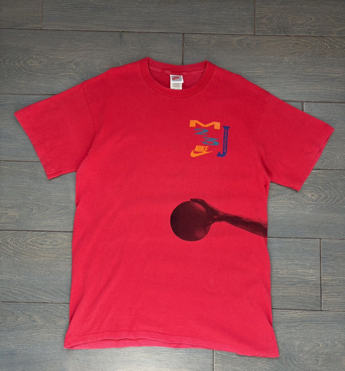 Nike Nike Jordan 23 Single Stitch Double Sided Made in USA TShirt Size US L / EU 52-54 / 3 - 2 Thumbnail