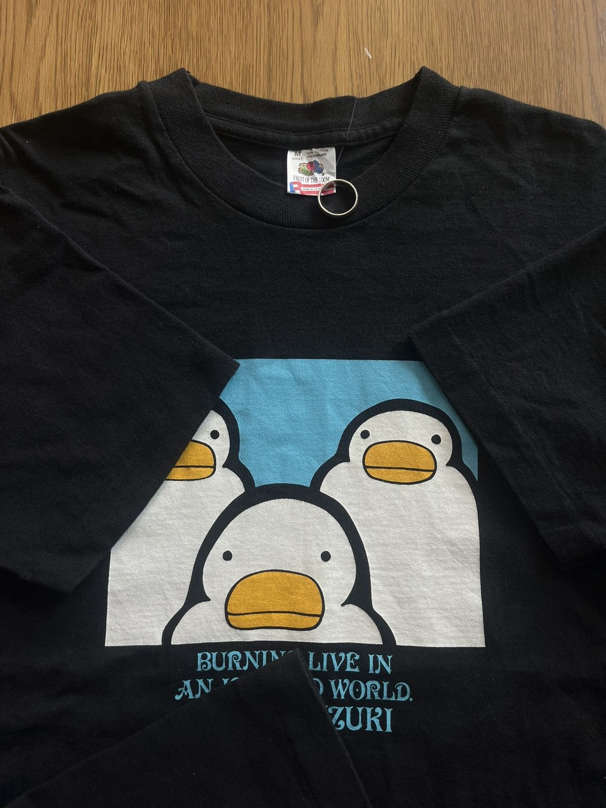 Band Tees Vintage SAIKO SUZUKI Burning Live in an ice cold world 90’s Size US M / EU 48-50 / 2 - 7 Thumbnail