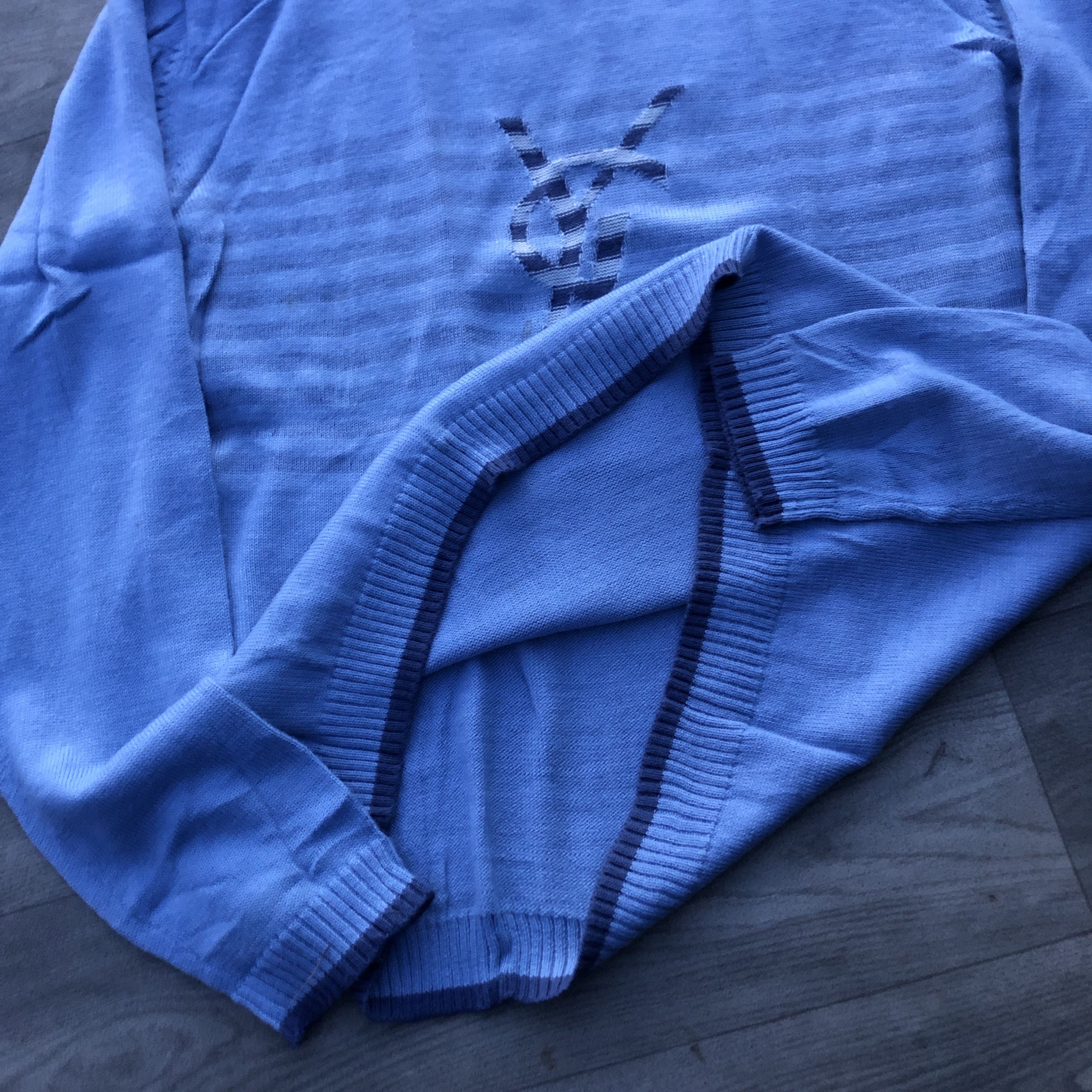 Yves Saint Laurent Yves Saint Laurent YSL Logo knit sweater Size US XL / EU 56 / 4 - 14 Thumbnail