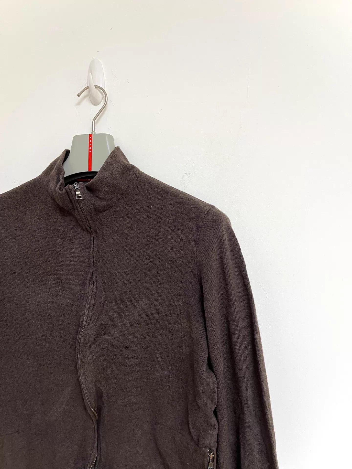 Prada Prada Sport Vintage 00ss Women's Knit Jacket Size L / US 10 / IT 46 - 3 Thumbnail