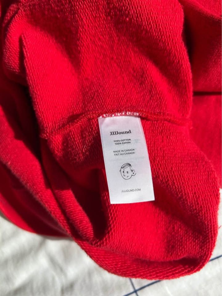 JJJJound JJJJound Hoodie Red Size US M / EU 48-50 / 2 - 4 Thumbnail