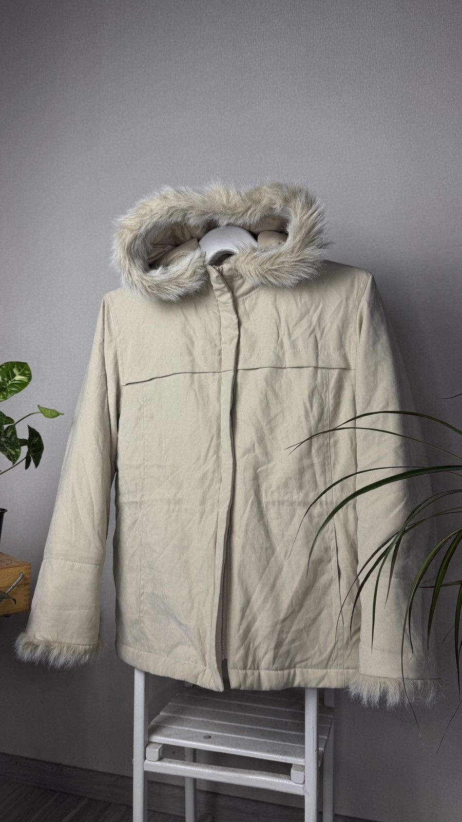 Japanese Brand Next Y2K faux fur jacket Ifsixwasnine LGB Goa style Size US S / EU 44-46 / 1 - 3 Thumbnail