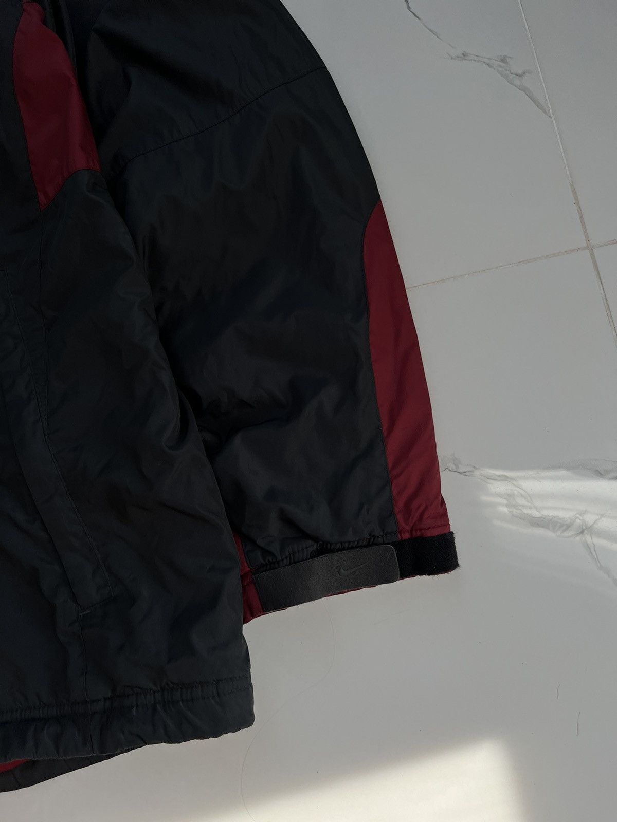 Nike × Vintage 90's NIKE FIT SWOOSH LOGO RARE PUFFER JACKET GORPCORE Y2K Size US L / EU 52-54 / 3 - 4 Thumbnail