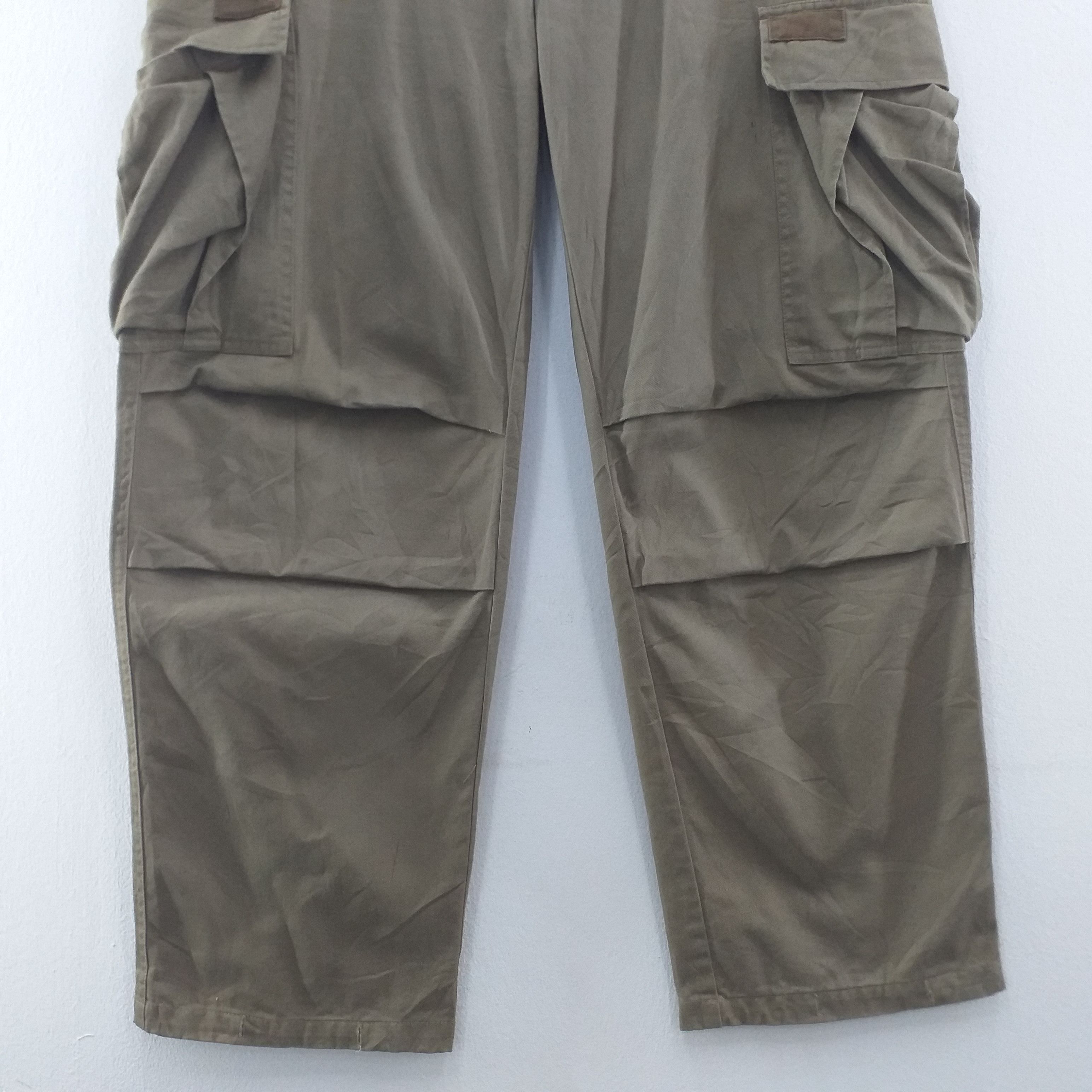 Japanese Brand Vintage Roughness Troop Japanese Cargo Pockets Pants -CP031 Size US 35 - 5 Thumbnail