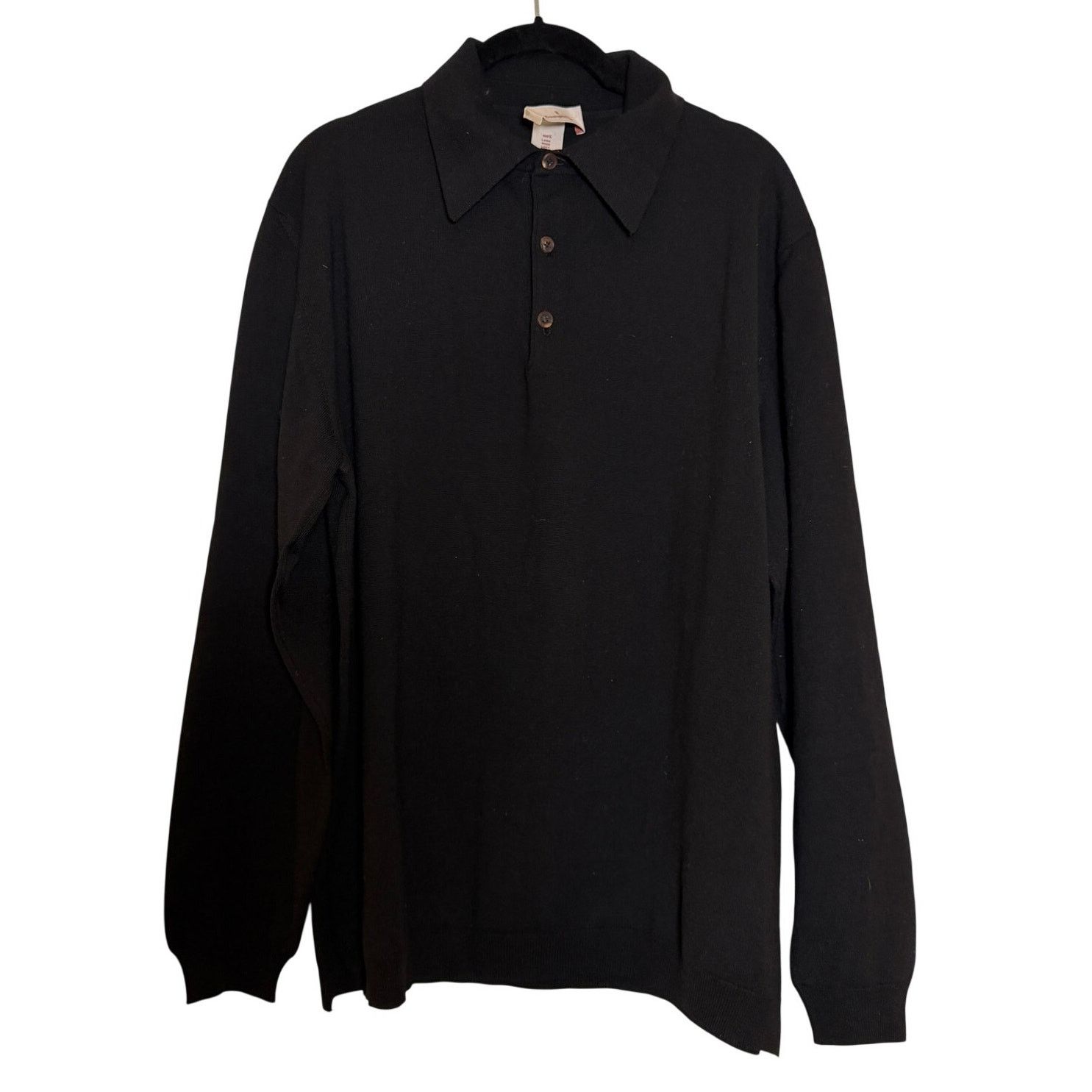 Ermenegildo Zegna Ermenegildo Zegna Black Wool Long Sleeves Size US S / EU 44-46 / 1 - 1 Thumbnail