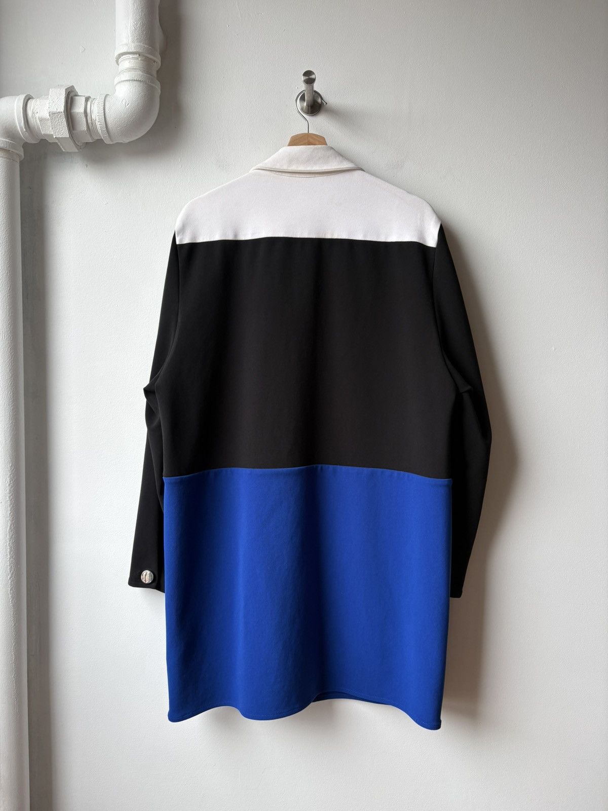 Raf Simons Raf Simons SS14 Tri-Color Athletic Long Coat Size US L / EU 52-54 / 3 - 2 Thumbnail