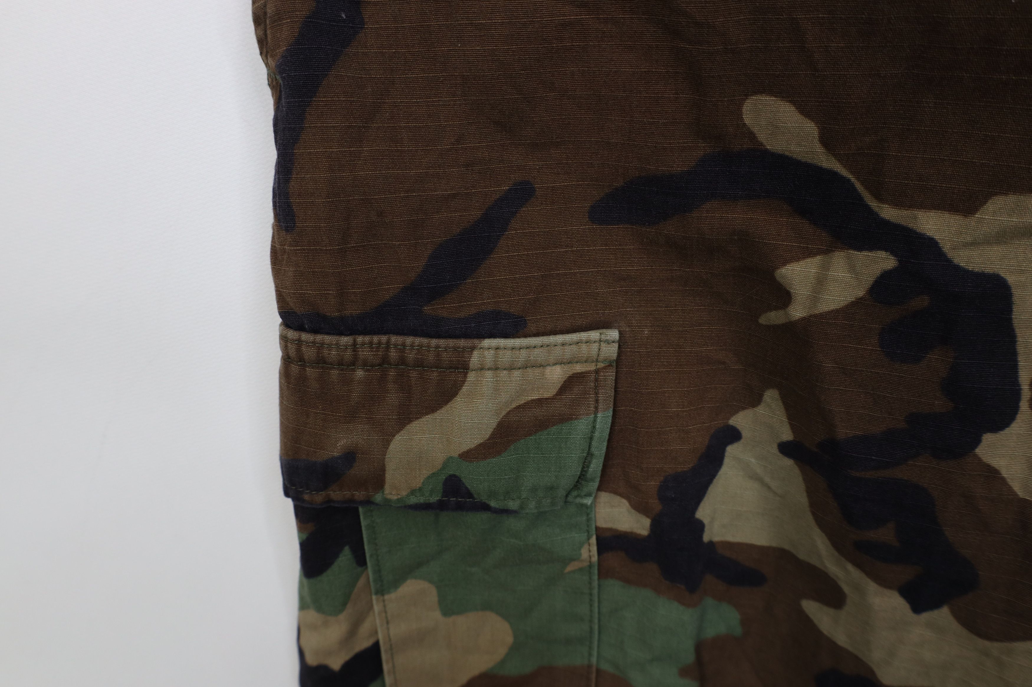 Vintage Vintage 90s USGI Woodland Camouflage Combat Cargo Pants Size US 34 / EU 50 - 7 Thumbnail