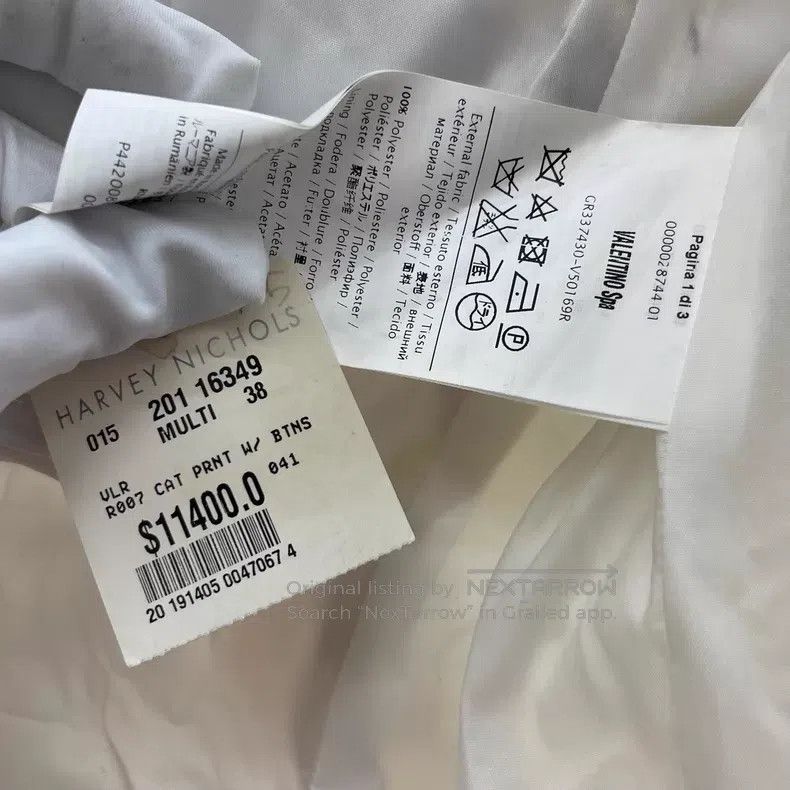 Valentino Valentino Floral dress Size S / US 4 / IT 40 - 4 Thumbnail