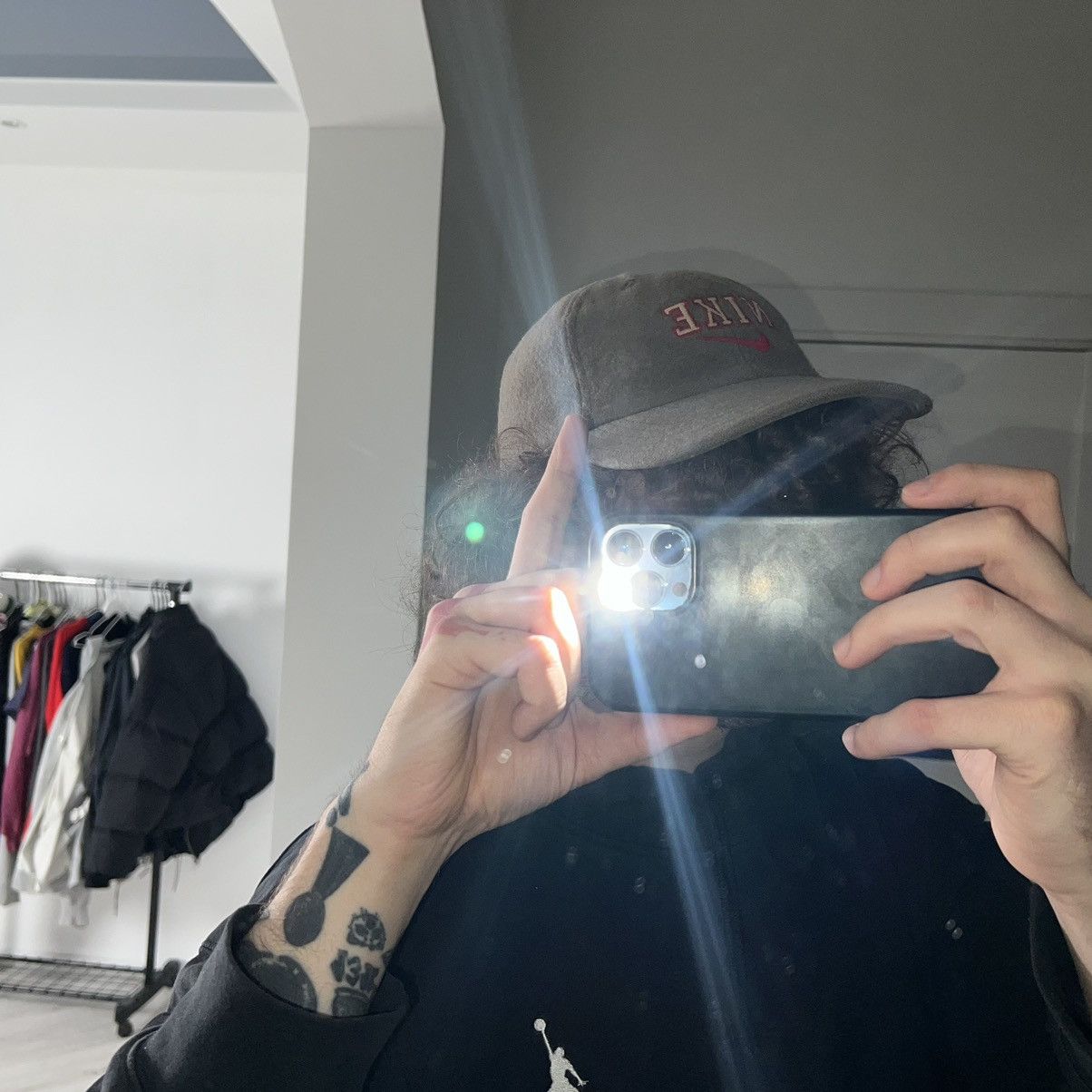 Nike Nike Cap Vintage 90s Size ONE SIZE - 2 Thumbnail