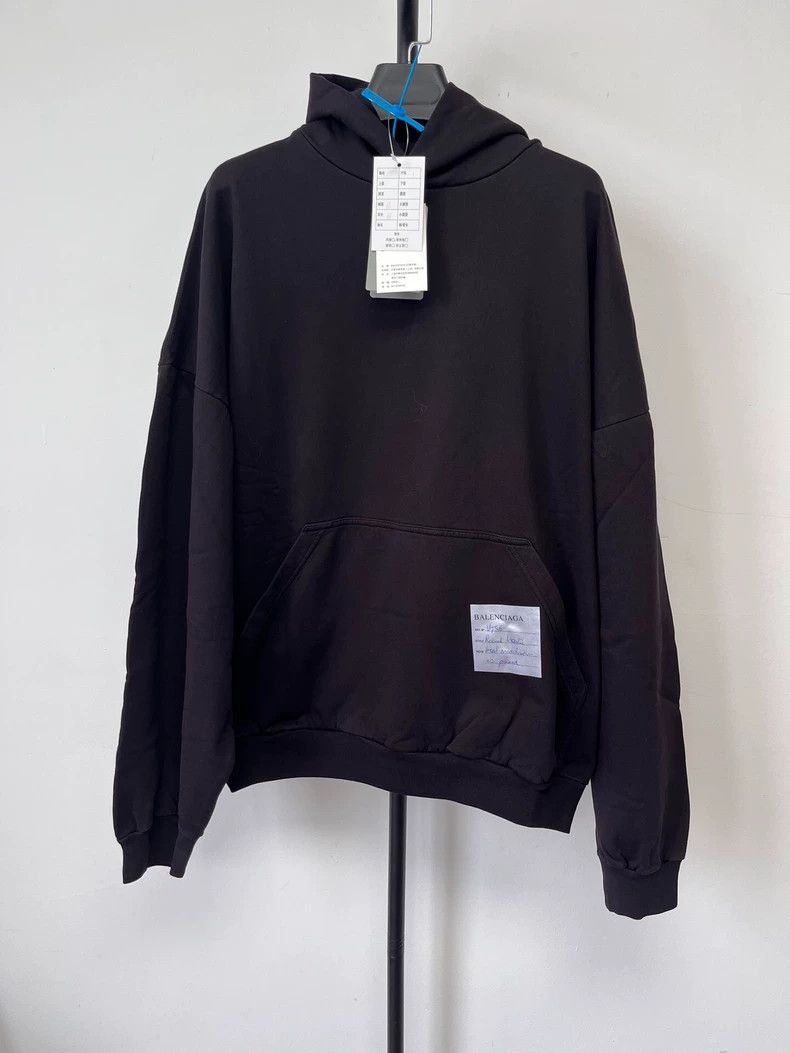 Balenciaga Balenciaga size 1 Solid Hooded Pullover Long Sleeve Sweater Size XS / US 0-2 / IT 36-38 - 1 Thumbnail