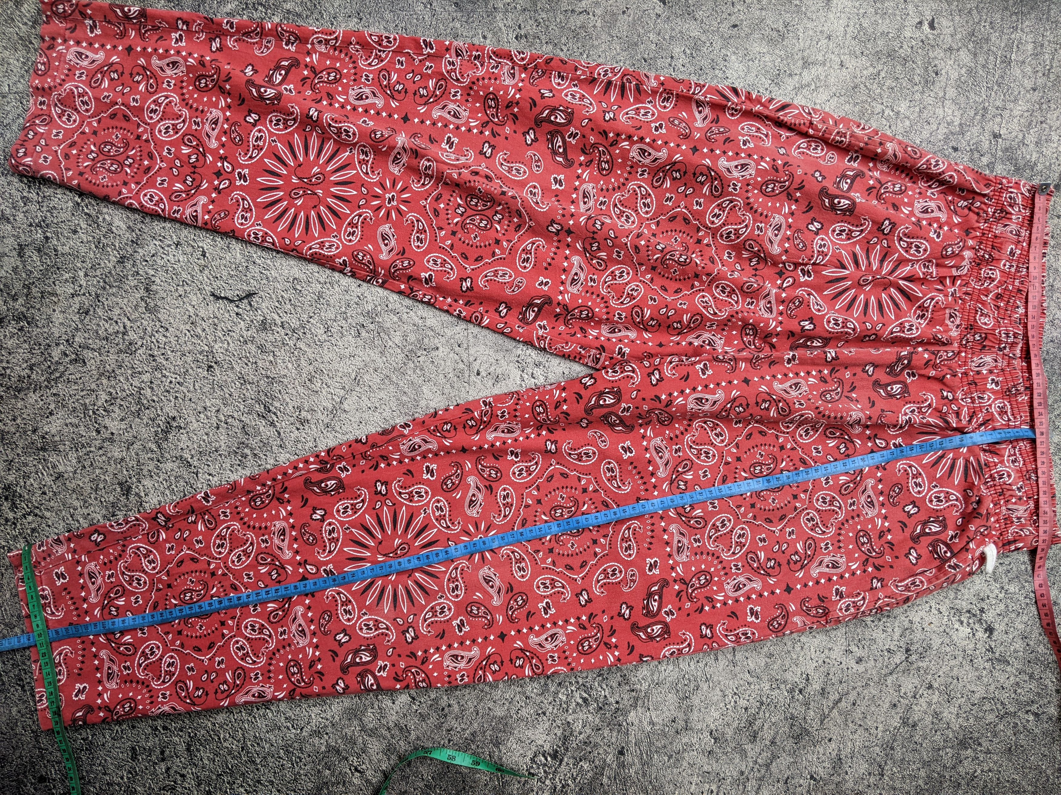 Cook Jeans Bandana Paisley Cook man Chef Pants Relaxed Size US 30 / EU 46 - 7 Thumbnail