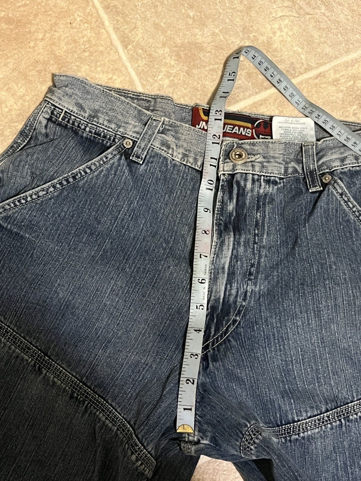 JNCO JNCO Vintage 90s Skater Baggy Jeans Size 33x30 Knee Pads Size US 33 - 6 Thumbnail