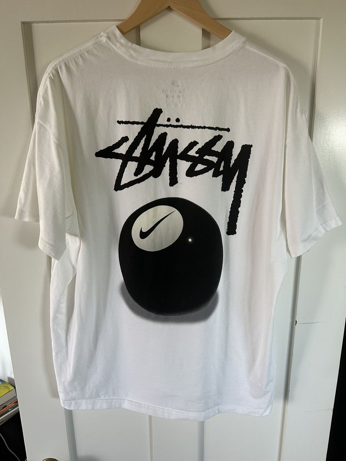 ☆ NIKE x STUSSY 8 Ball Tee コラボTシャツ ☆ Buy Nike x Stussy 8 Ball Tee 'White' - DO9322 100 | GOAT