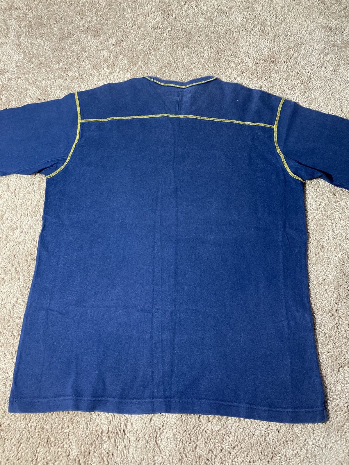 Supreme 1998 Supreme Stitch Athletic Top Navy Large 90s Vintage OG Size US L / EU 52-54 / 3 - 6 Thumbnail
