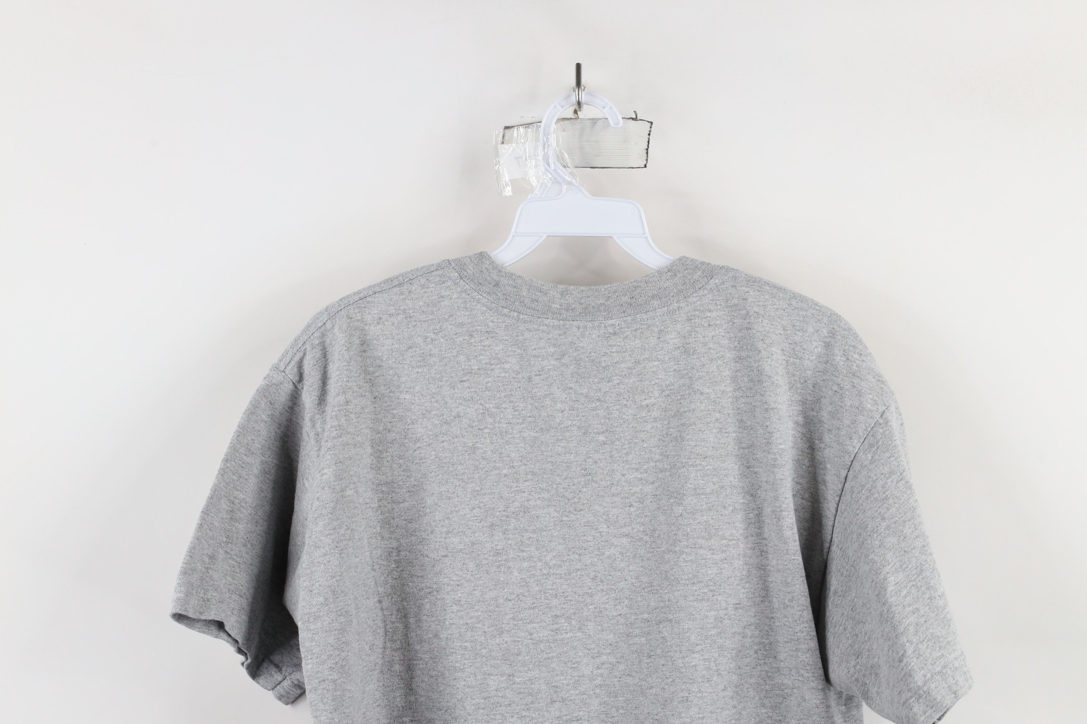 Vintage Vintage 90s A Fishermans Heart Through His Fly T-Shirt Gray Size US M / EU 48-50 / 2 - 11 Thumbnail