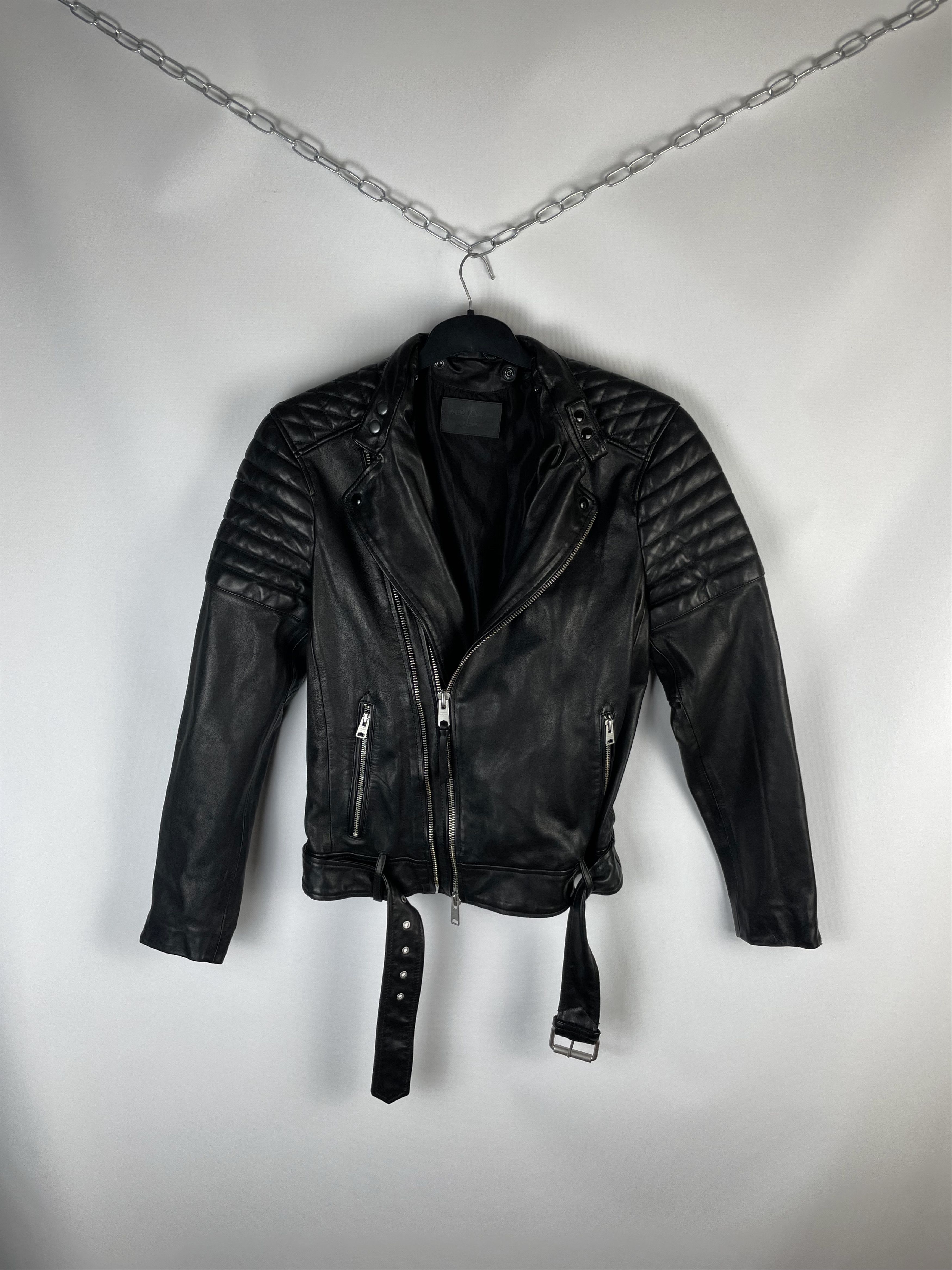 Allsaints AllSaints Leather Jacket Size US S / EU 44-46 / 1 - 1 Thumbnail