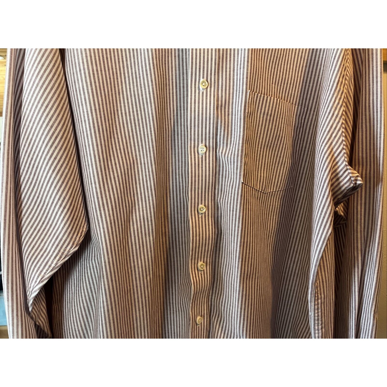 Other cambridge classic men 18 34/35 red stripe cotton blend shirt Size US XXL / EU 58 / 5 - 9 Thumbnail