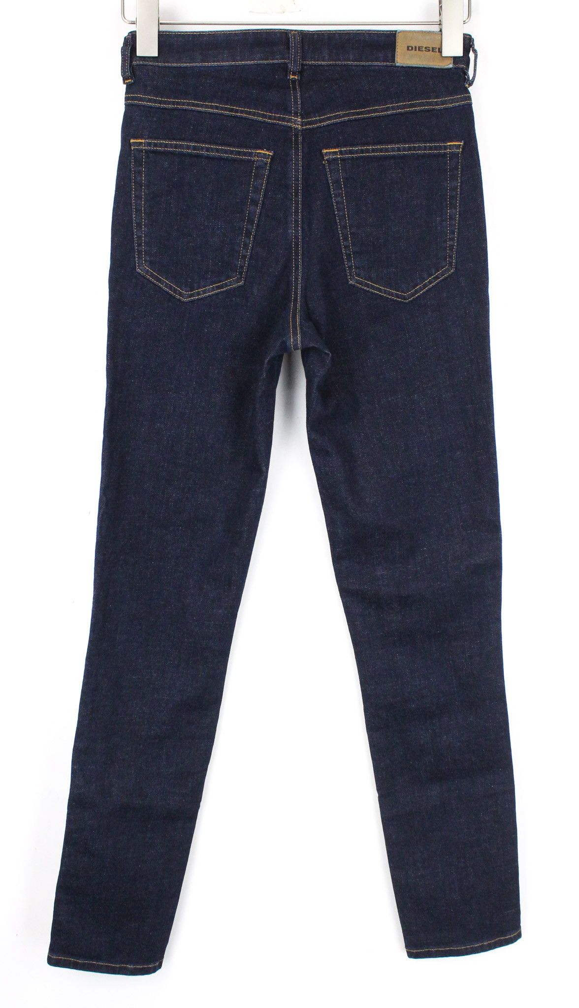 Diesel BABHILA-HIGH 069CF W26/L34 Dark Blue Stretch Jeans 69503 Size 26" / US 2 / IT 38 - 4 Thumbnail