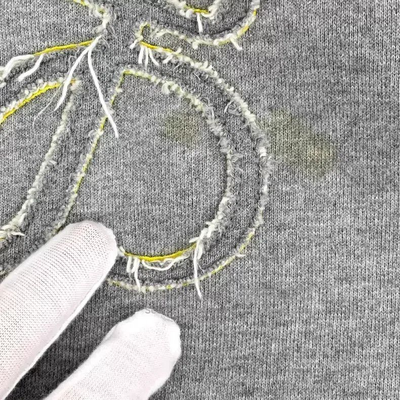 Loewe Loewe Grey Logo Hooded Sweatshirt Size S / US 4 / IT 40 - 8 Thumbnail
