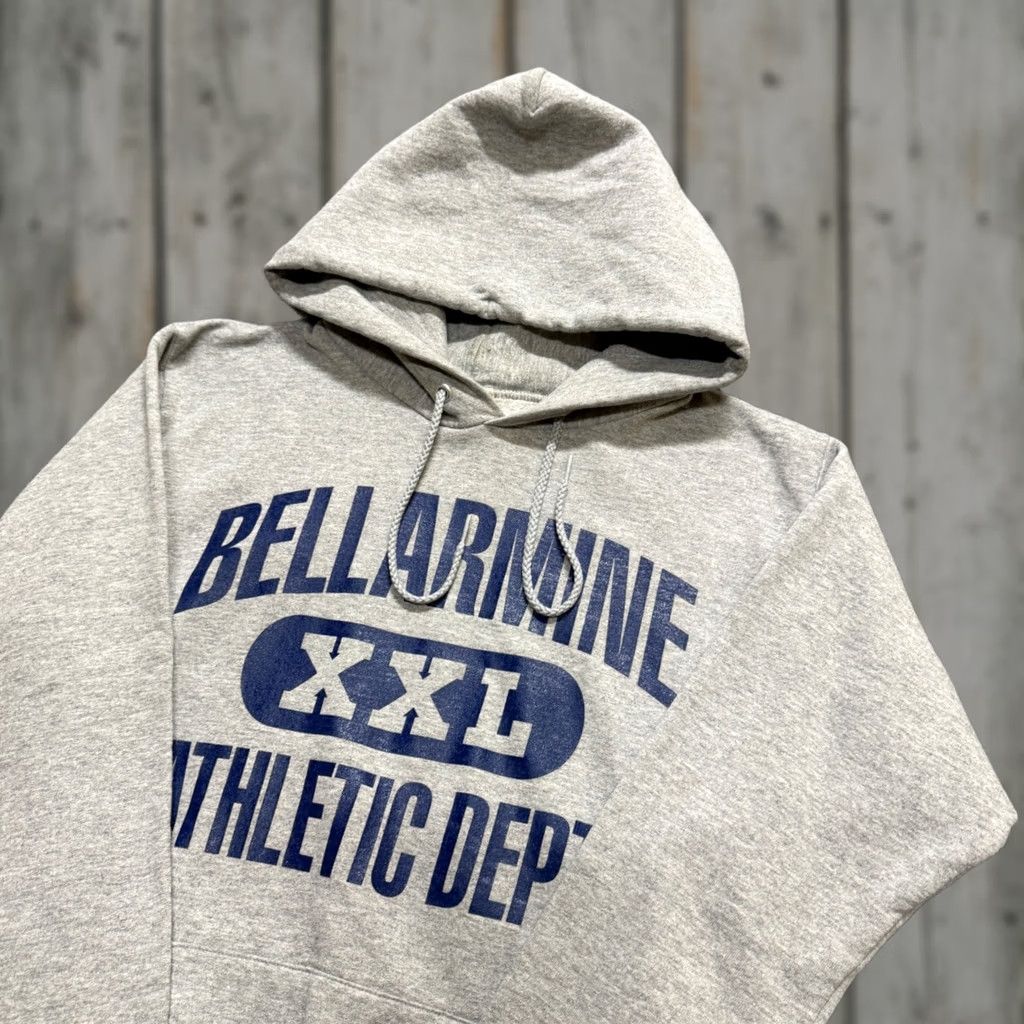 Vintage VINTAGE Bellarmine Athletic Dept Hoodie Men S Gray Sweatshirt Pullover Heavyweight 90s Sportswear"} Size US S / EU 44-46 / 1 - 1 Thumbnail
