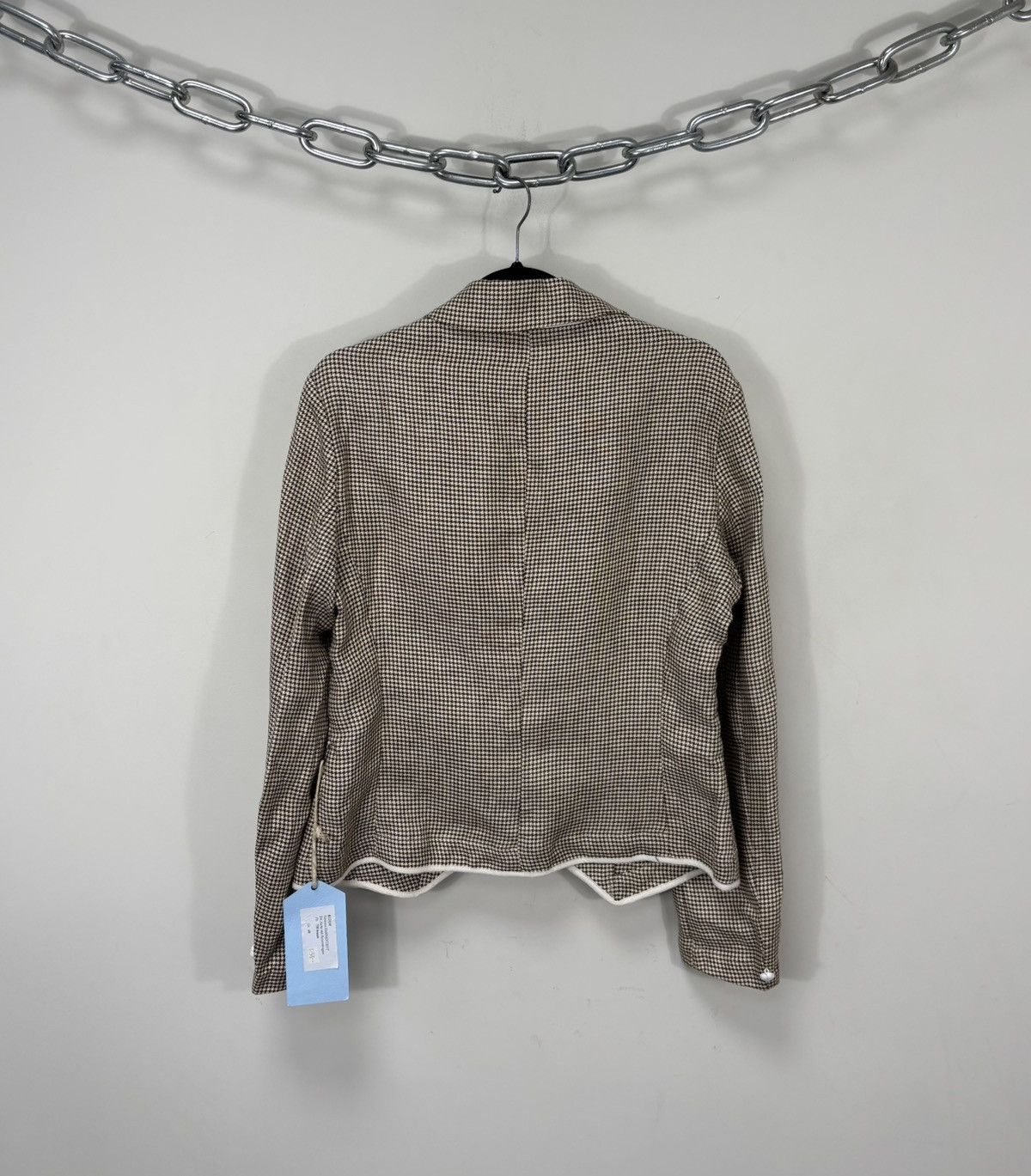 Other Luis Trenker NWT Women’s Houndstooth Hemp Blazer Jacket Size M / US 6-8 / IT 42-44 - 16 Thumbnail