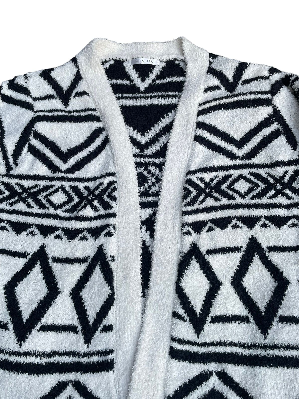 Designer Khalita Fleece Native Jacket Size L / US 10 / IT 46 - 2 Thumbnail