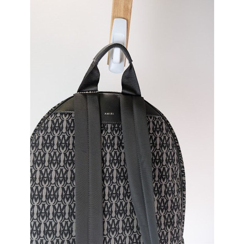Amiri o1rshd1 Size: OS / MA Jacquard Backpack in Black Size ONE SIZE - 13 Thumbnail
