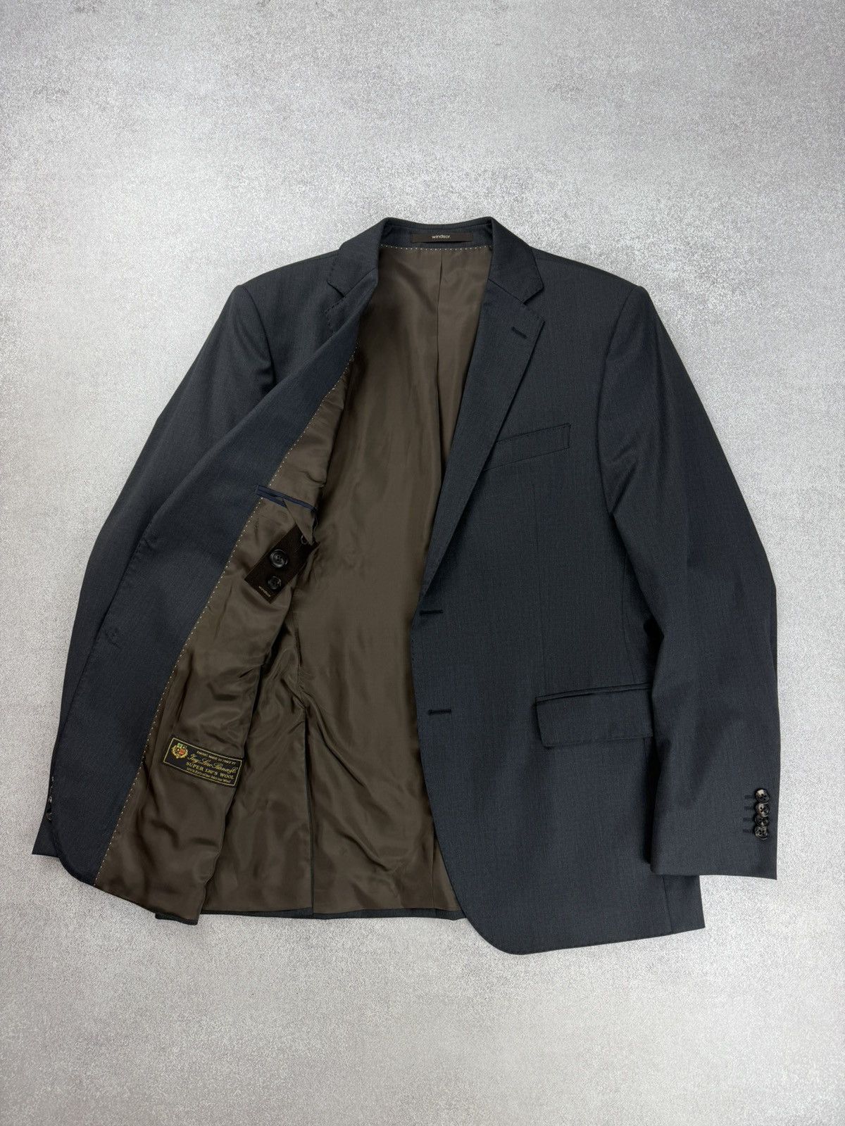 Other Windsor x Loro Piana Super 130’S Wool Blazer Jacket Size 50 Size 40R - 7 Thumbnail