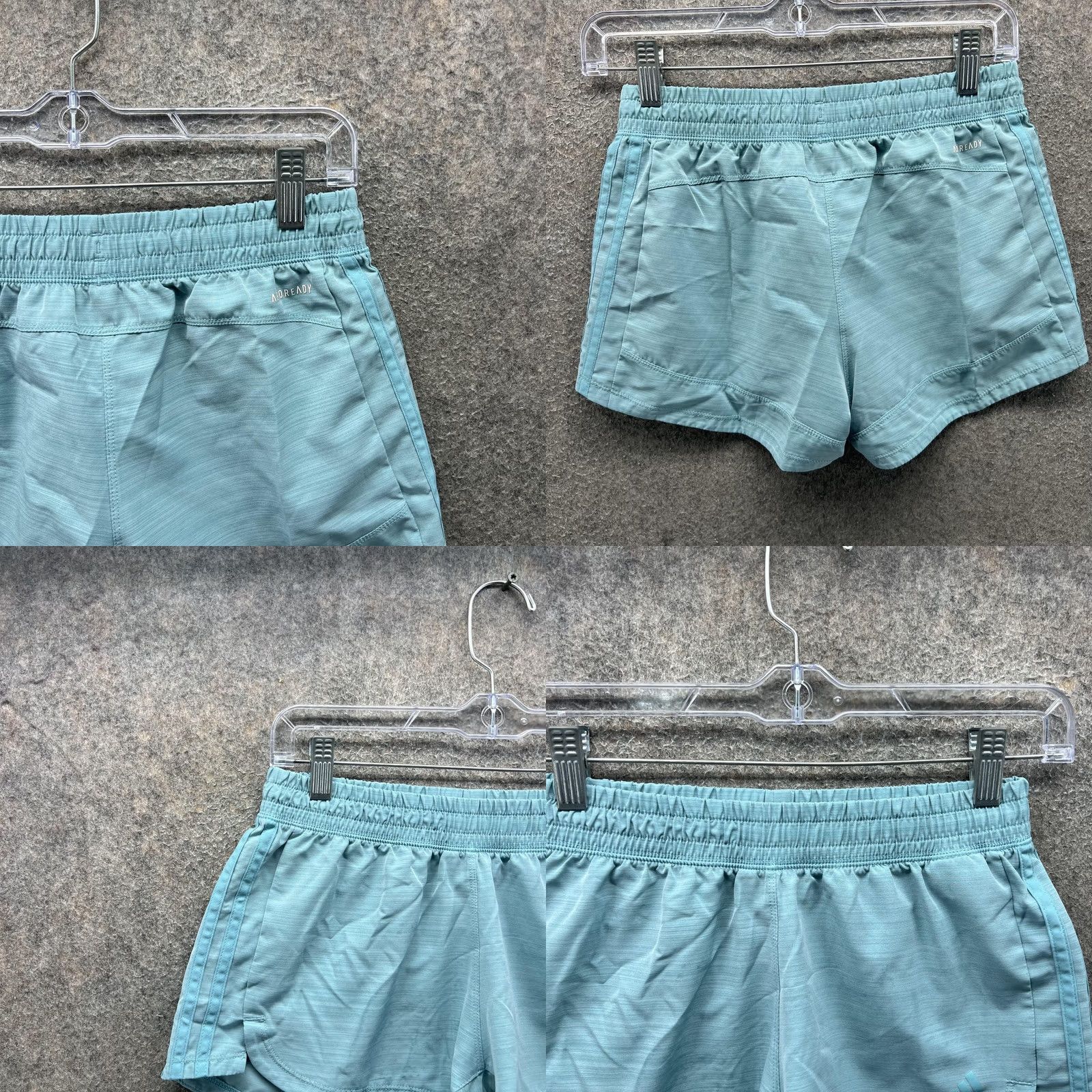 Adidas Adidas Shorts Womens XS Blue 3 In Running Athletic Lined Quick Dry Gym XS Womens Blue Running Shorts Size 26" / US 2 / IT 38 - 8 Thumbnail