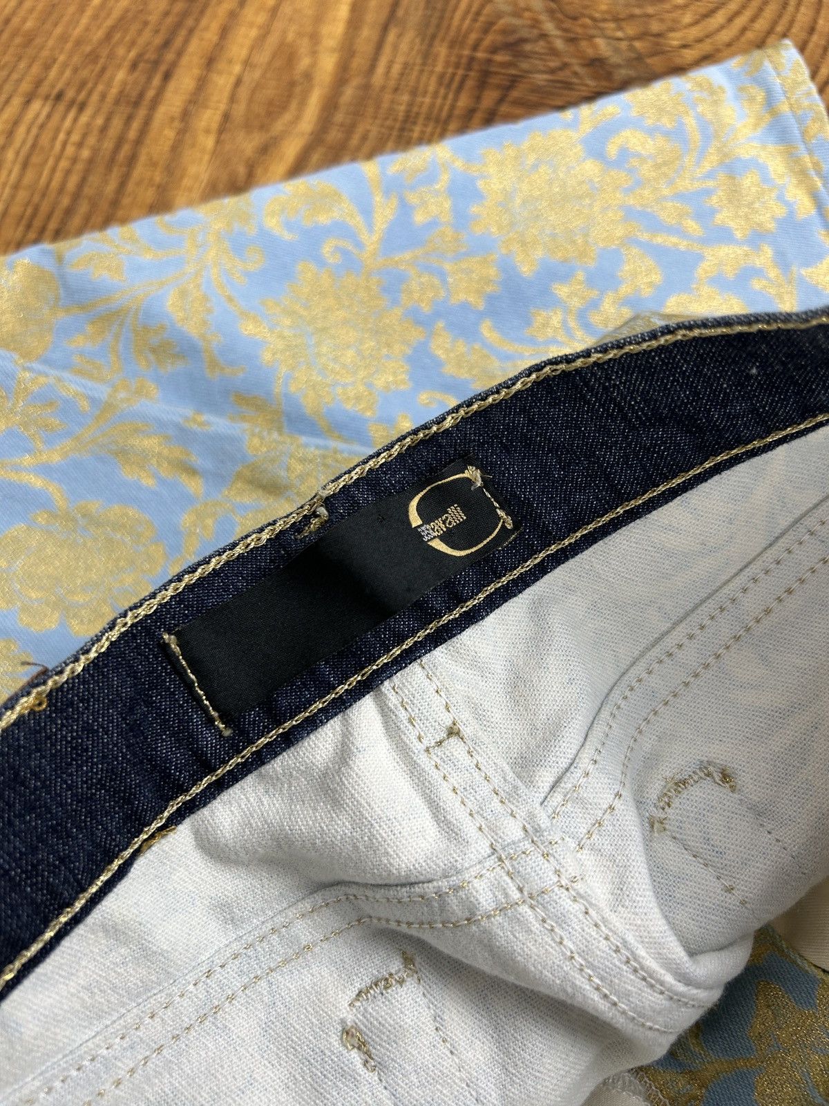 Just Cavalli 90s Just Cavalli Baroque Style Jeans Pants Size 27 41 Size 27" / US 4 / IT 40 - 8 Thumbnail