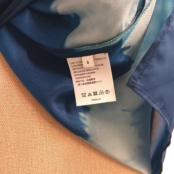 Lafayette 148 LAFAYETTE 148 Sleeveless Adela Silk Moon Blouse - Small Size S / US 4 / IT 40 - 9 Thumbnail