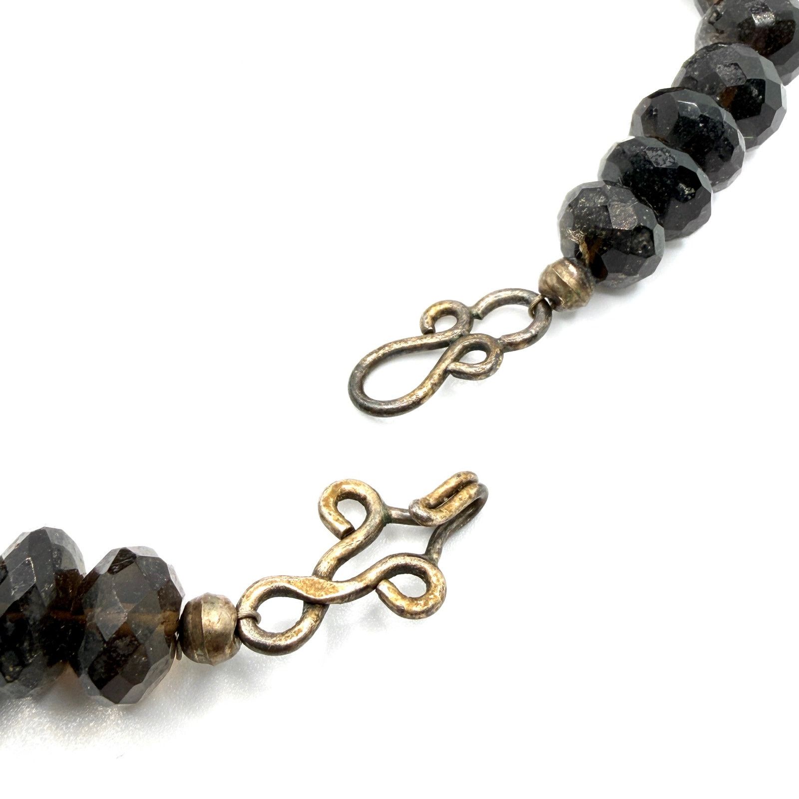 Handmade Vintage 90s Faceted Smoky Quartz Massive Statement Necklace Size ONE SIZE - 7 Thumbnail