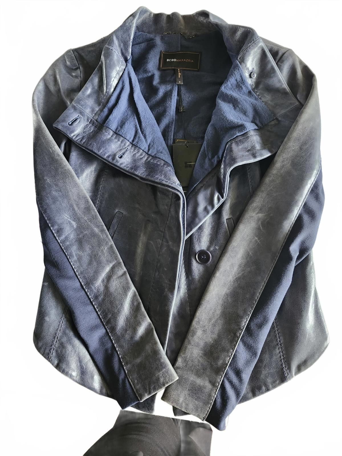 Bcbgmaxazria BCBGMAXAZRIA leather coat Size S / US 4 / IT 40 - 1 Thumbnail