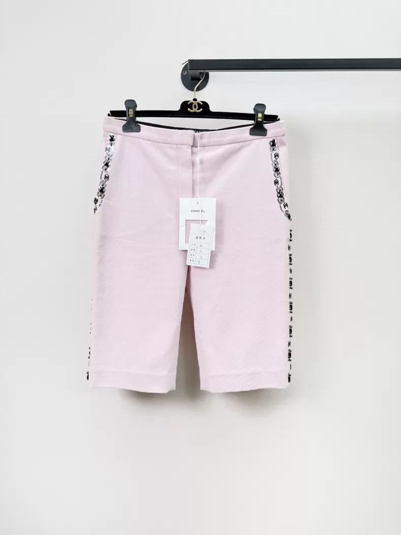 Chanel Chanel Pink five-point pants Size 25" / US 0 / IT 36 - 1 Thumbnail