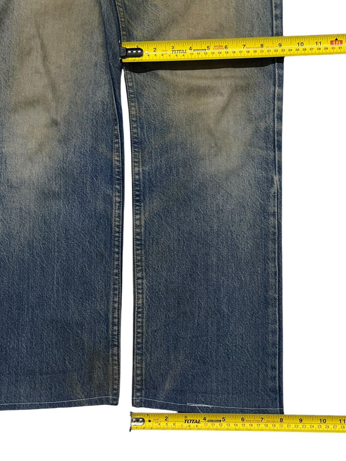 Levi's Vintage Clothing Vintage 90s Levi’s Original Riveted Blue Jeans Big E Japan Size US 32 / EU 48 - 19 Thumbnail