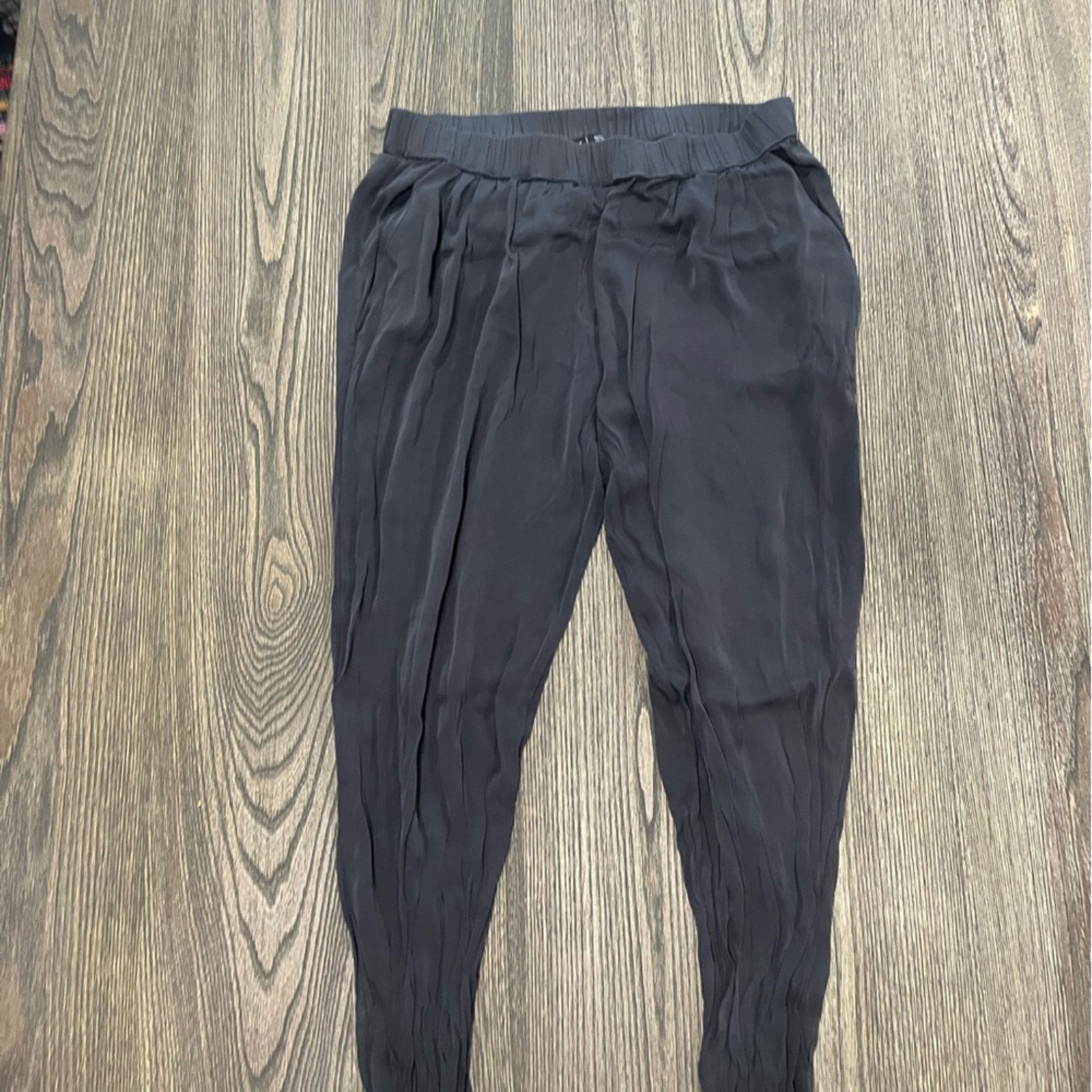 Gypsy 05 Gypsy 05 Umayyad Straight Leg Pants Silk Blend Noir Size M Size 28" / US 6 / IT 42 - 3 Thumbnail