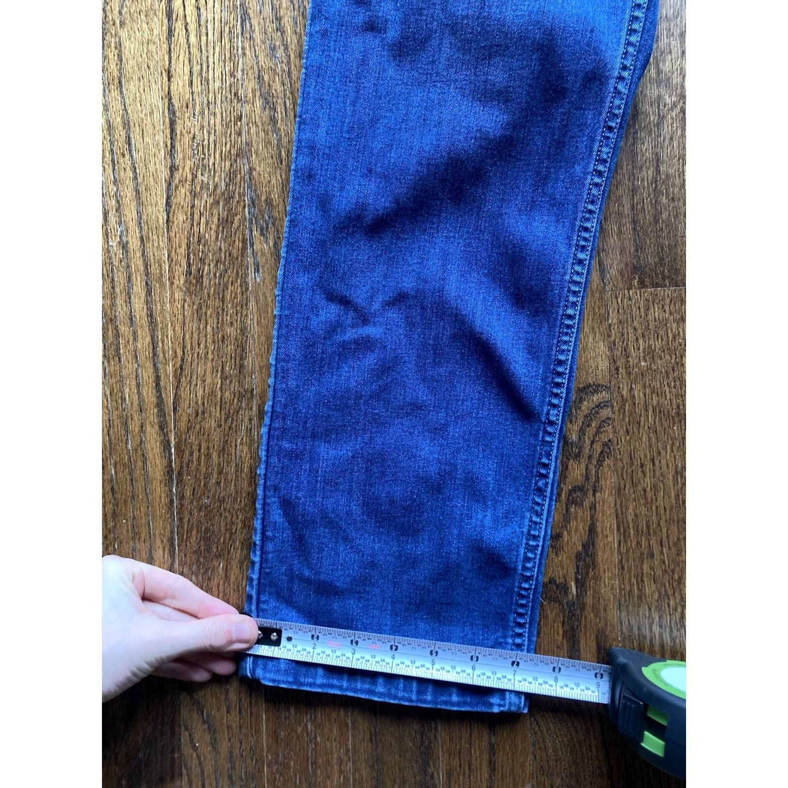 Denime Mugsy Jeans Kinzies FLX4NKZ Jeans 40x32 Blue Denim Regular Fit 5-Pocket Mens Mens Size US 40 / EU 56 - 3 Thumbnail