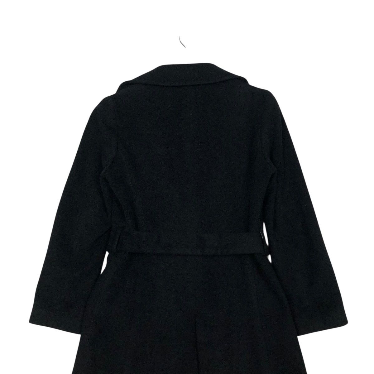 🔥RICH BLACK VINTAGE LONG WOOL JACKET INED YOHJI YAMAMOTO