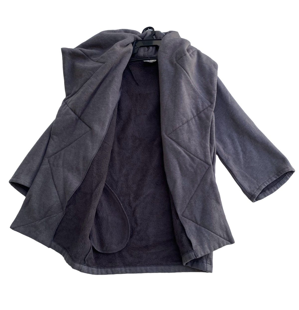 Norma Kamali × Vintage 90s rare NORMA KAMALI waterfall collar unbotton coat jacket Size M / US 6-8 / IT 42-44 - 1 Thumbnail