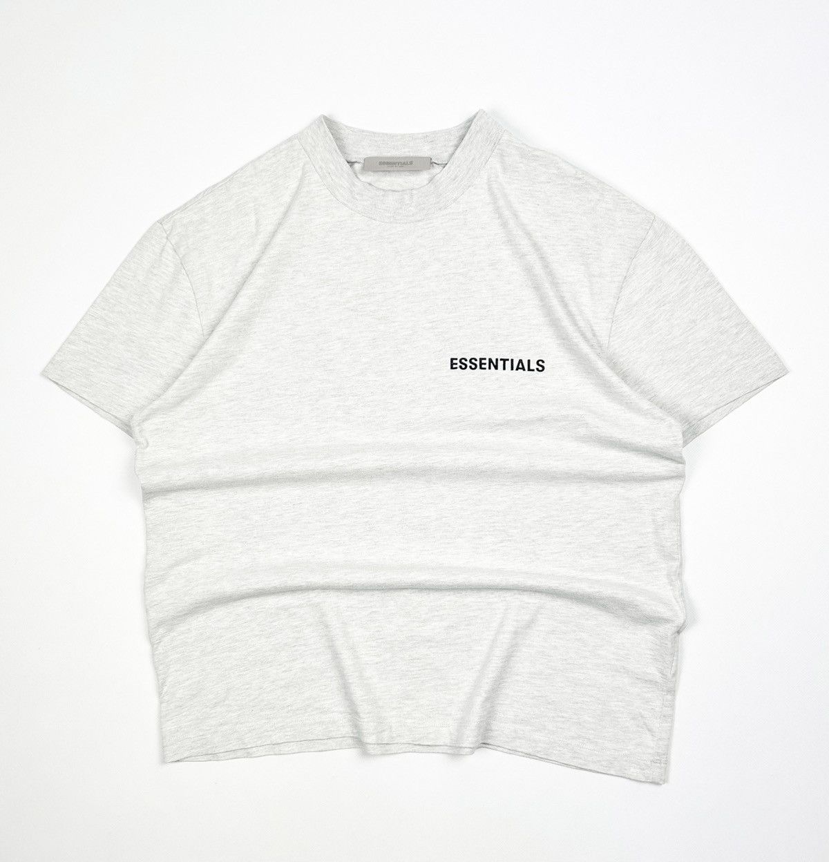 Fear of God × Vintage Y2k Fear Of God Essentials Tee Velor Logo T-shirt Size US M / EU 48-50 / 2 - 2 Thumbnail