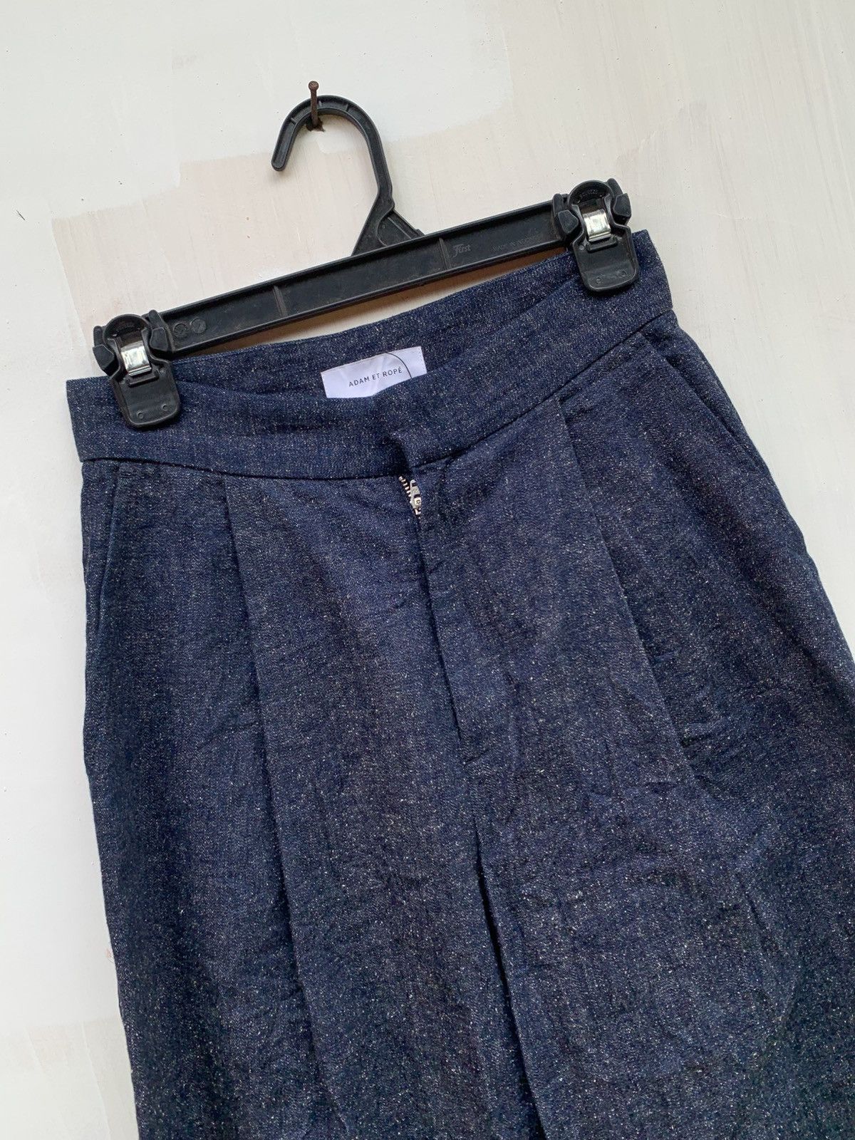 ADAM ET ROPE Adam et rope cotton and silk high waist pants Size 27" / US 4 / IT 40 - 2 Thumbnail