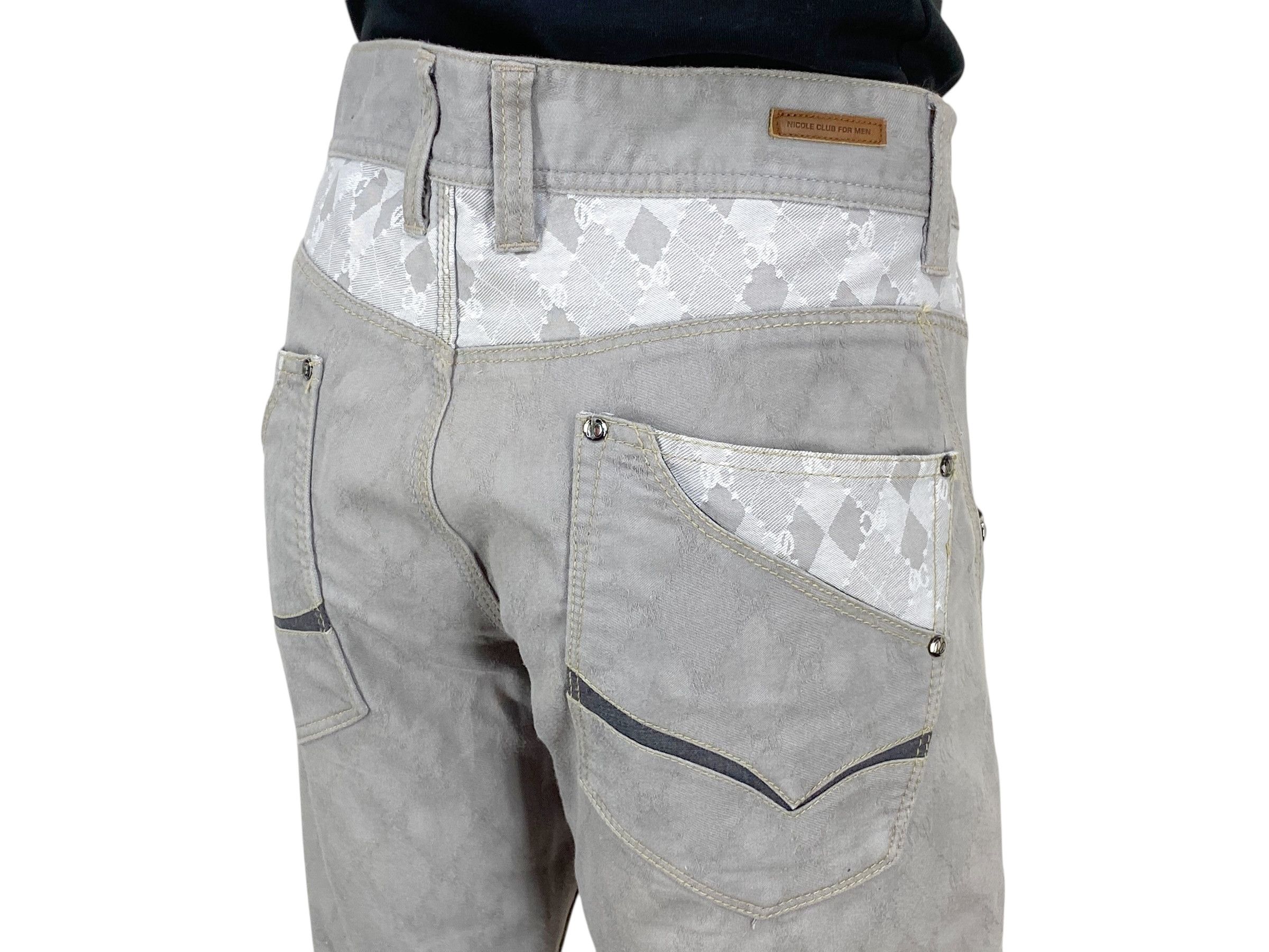 Japanese Brand × Nicole Club Nicole Club For Men Pants Flare Pants Size US 29 - 7 Thumbnail