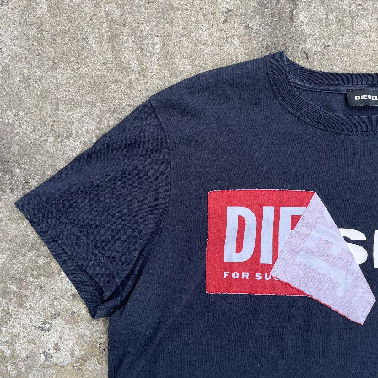 Diesel Vintage Diesel T-shirts Big Logo Y2K Style USA Size L / US 10 / IT 46 - 6 Thumbnail