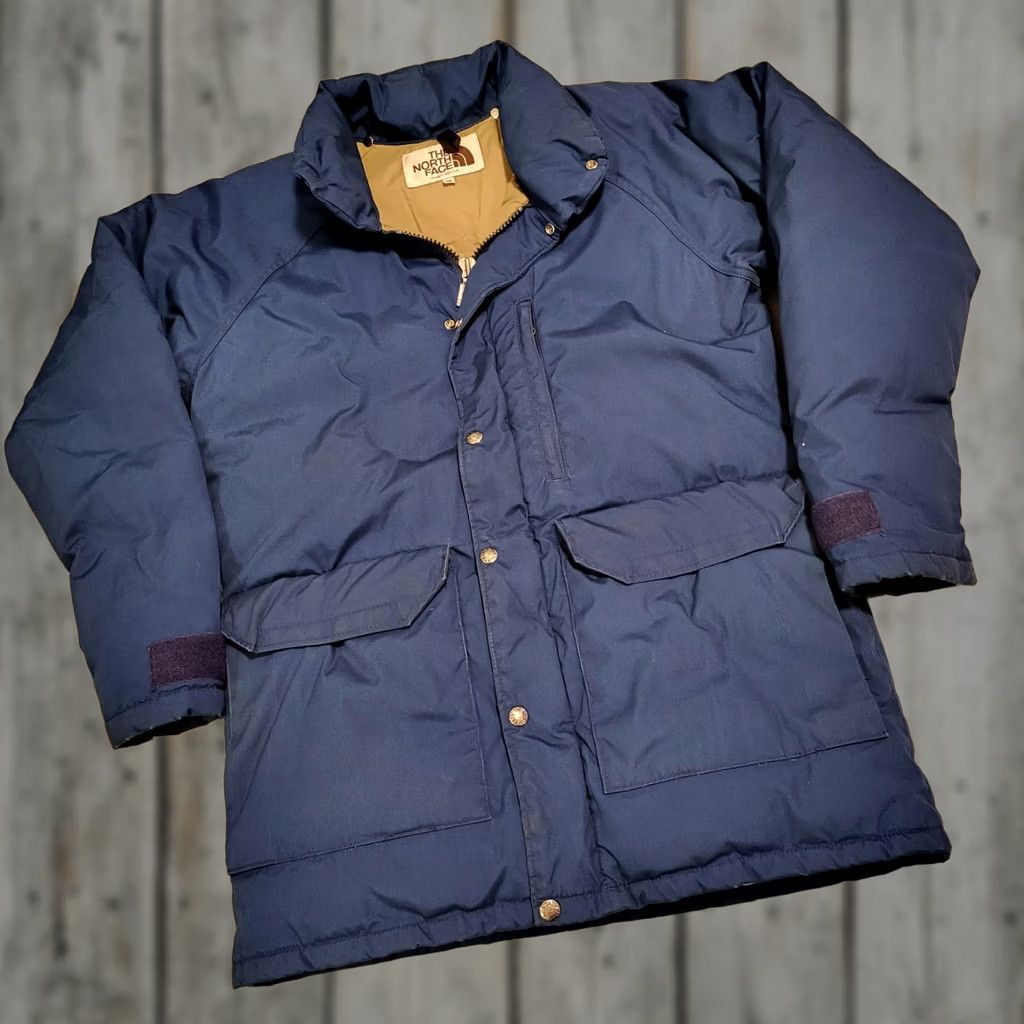 The North Face VINTAGE The North Face Jacket Puffer Men L Blue