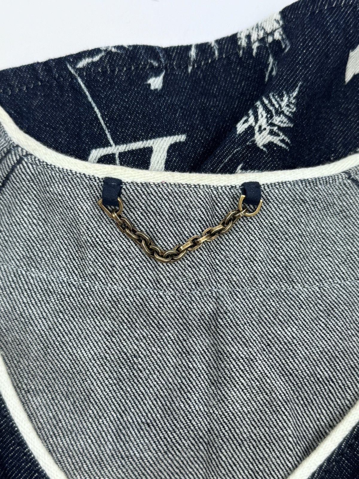 Louis Vuitton MONOGRAM FLOWER PRINT DENIM SHIRT Size US XXL / EU 58 / 5 - 4 Thumbnail