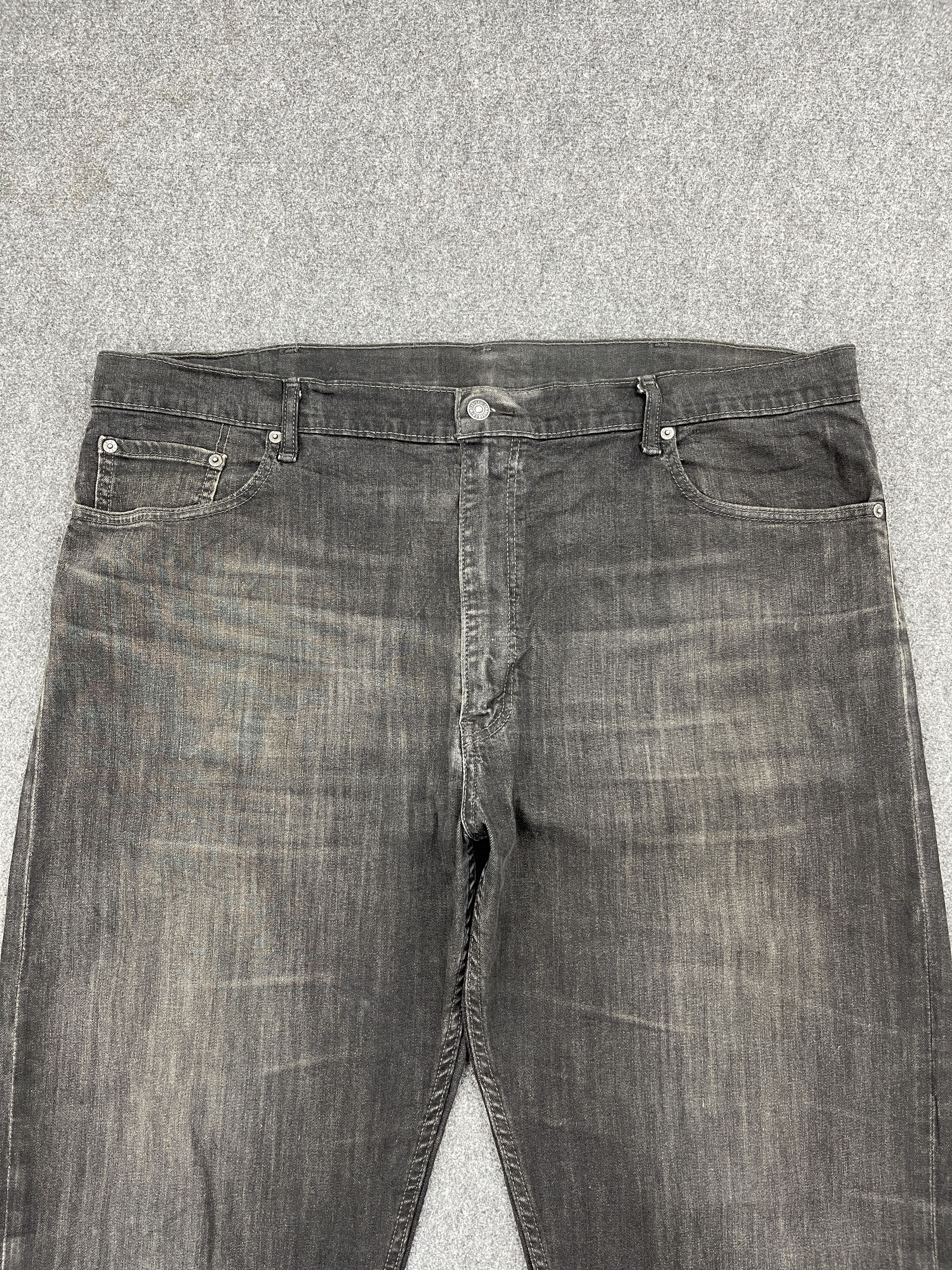 Levi's Vintage Levis 559 Black Jeans DP2509 Size US 43 - 2 Thumbnail