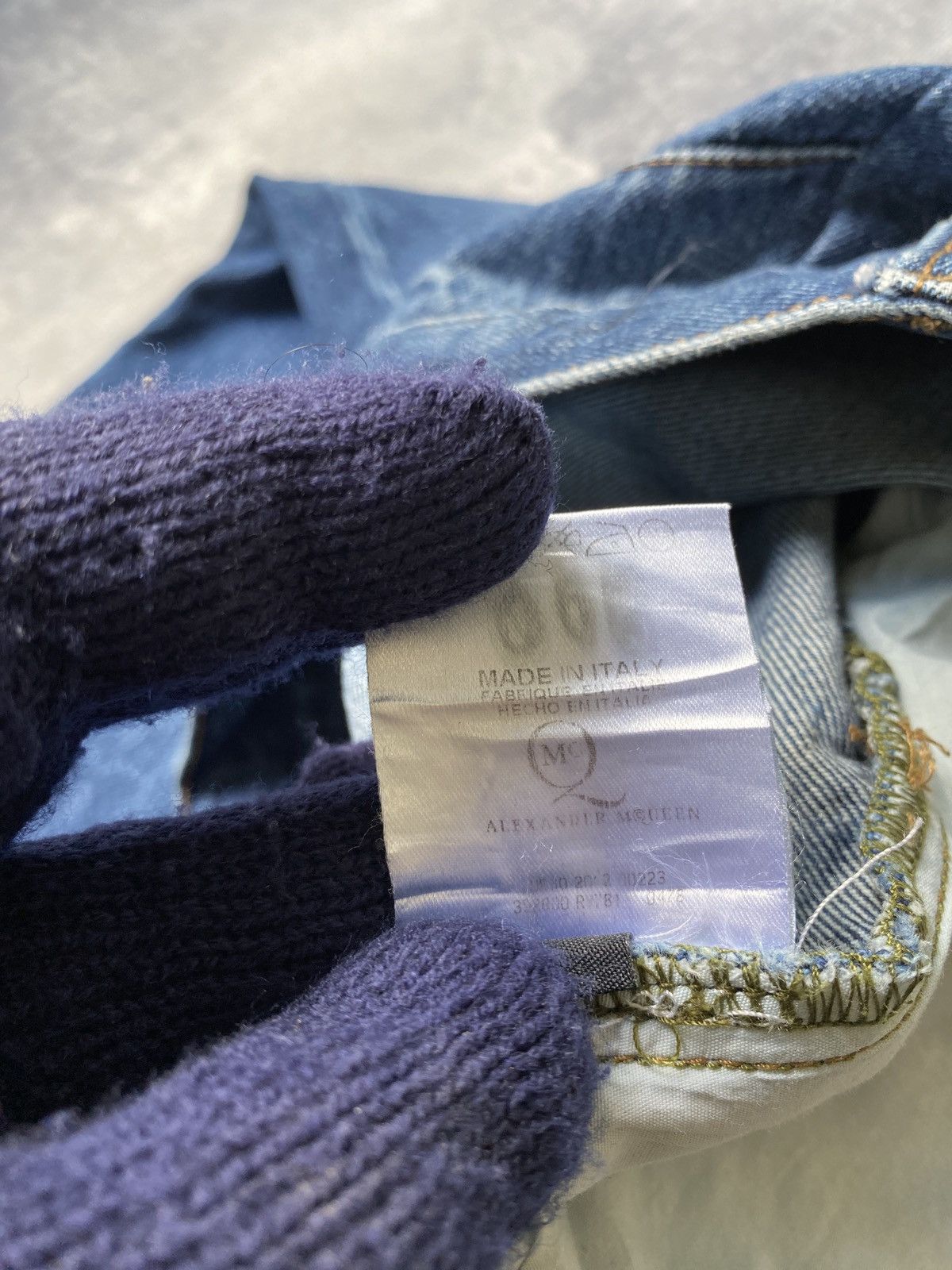 Alexander McQueen Vintage Alexander Mc Queen Jeans Size US 31 - 22 Thumbnail