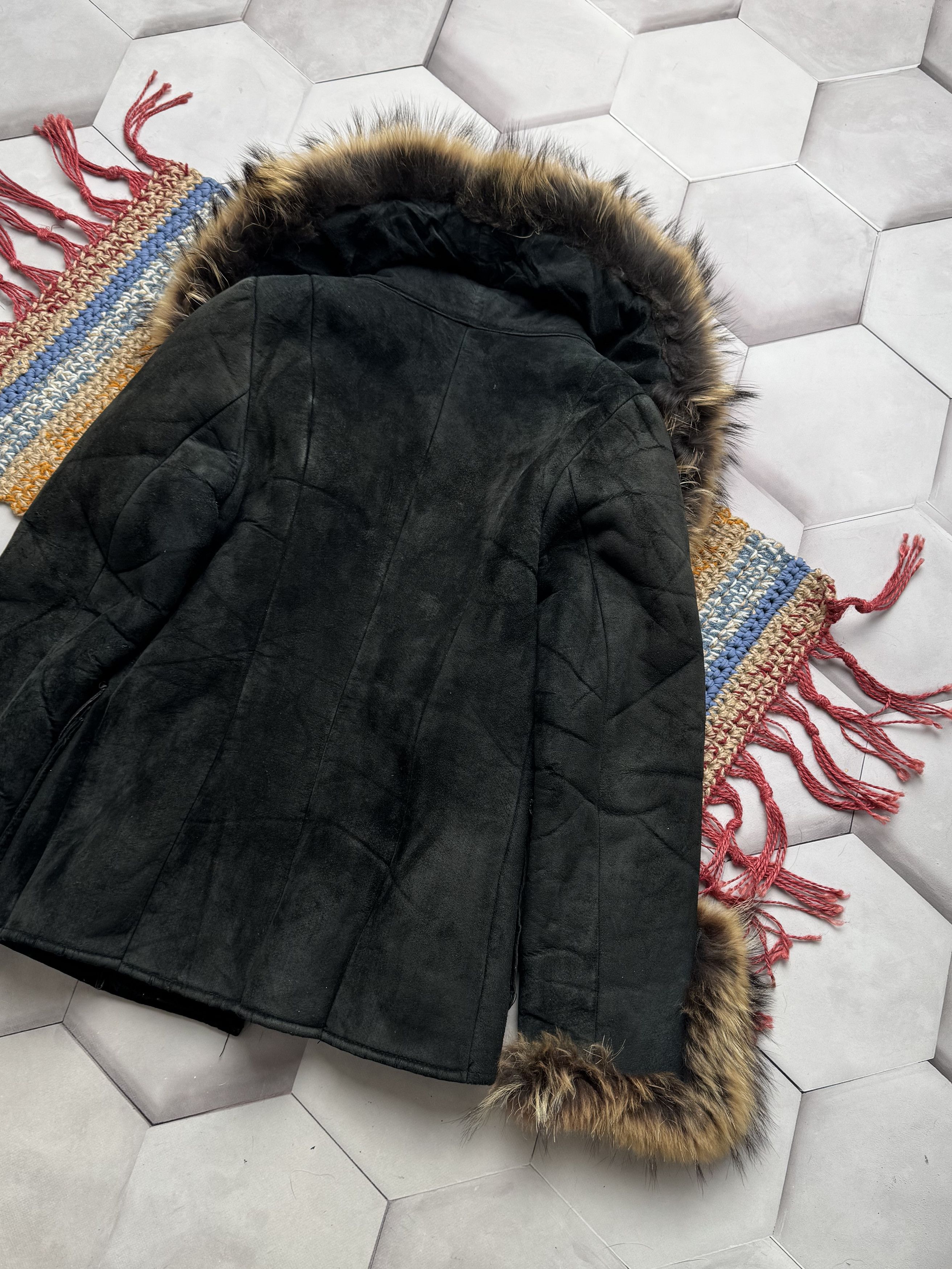 Vintage Vintage Real Sheepskin Coat With Real Fur Details (E4) Size M / US 6-8 / IT 42-44 - 10 Thumbnail