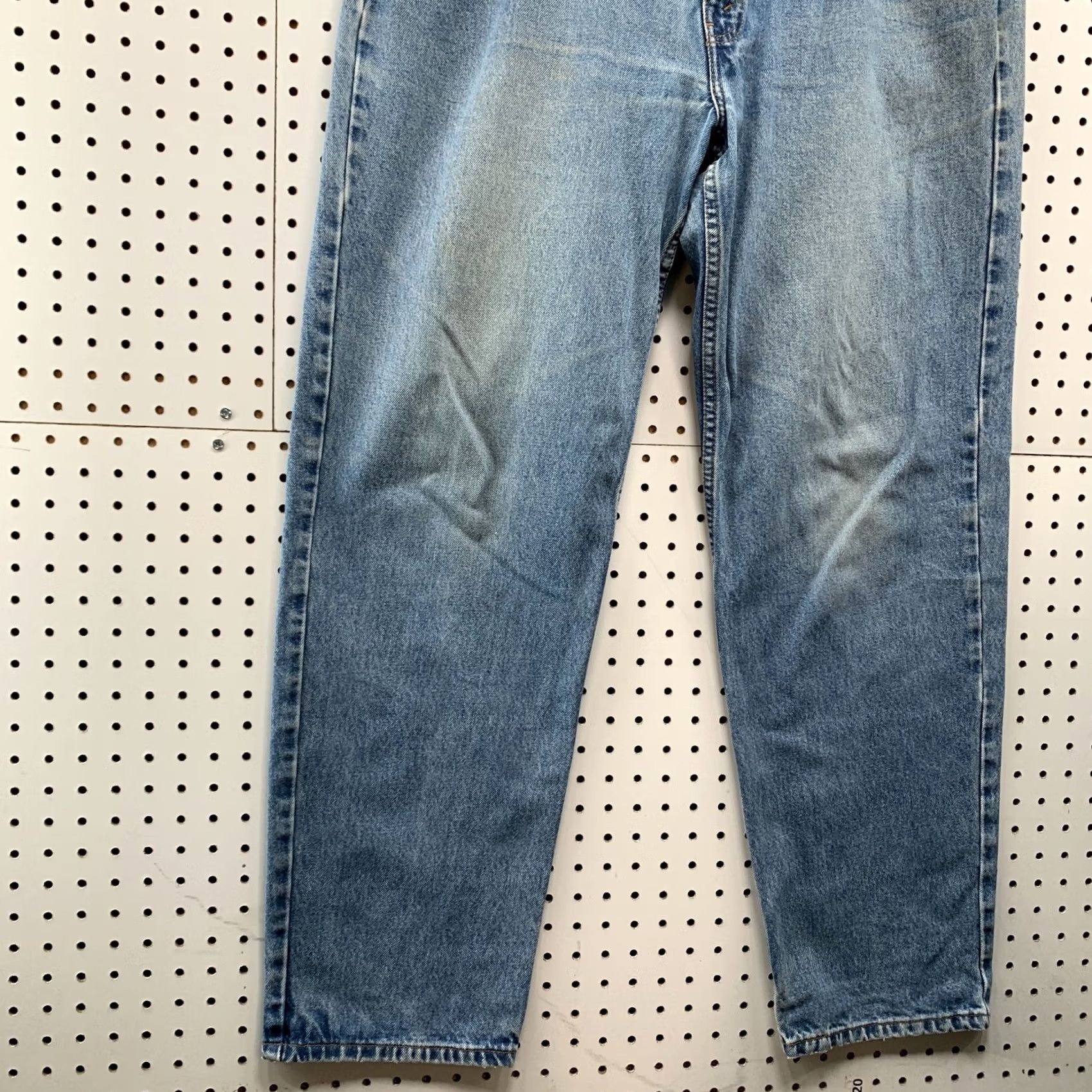 Levi's VINTAGE Levi's 550 Denim Blue Jeans Mens 40x31 Relaxed Straight Jeans Size US 40 / EU 56 - 6 Thumbnail