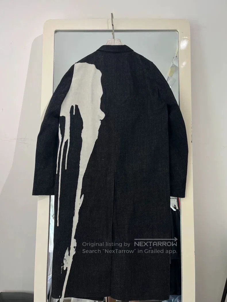 Rick Owens rick owens mastodon coat with paint design. Size US L / EU 52-54 / 3 - 3 Thumbnail